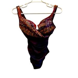 MIRACLESUIT One-Piece Swimsuit, Size 12